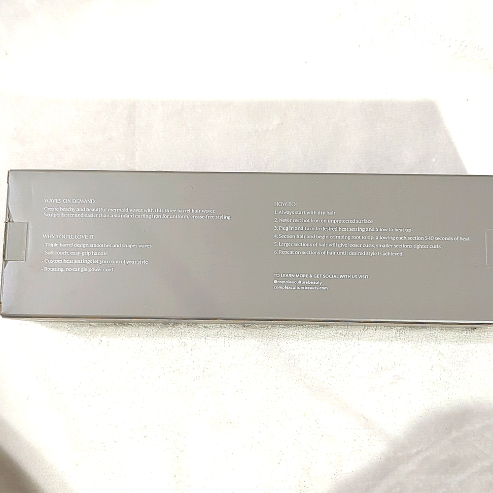 🚫SOLD!🚫Complex Culture Wave Maker Hot Iron - Picture 7 of 7